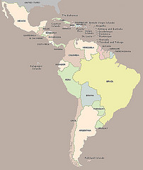 Map: Latin America and the Caribbean